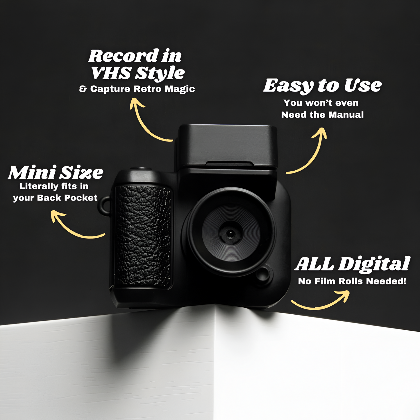 Y2Kraft 90’s Vibes Mini Camera